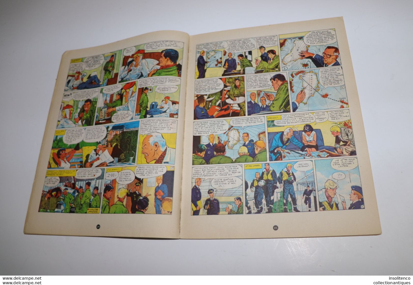 Charlier et Uderzo - T6 - Une Aventure de Michel Tanguy - Canon Bleu ne répond plus - EO 10/1966 - Dargaud - 46 pages