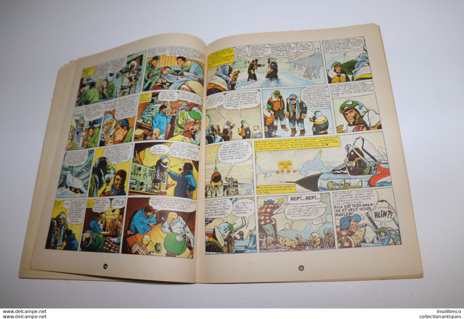 Charlier et Uderzo - T6 - Une Aventure de Michel Tanguy - Canon Bleu ne répond plus - EO 10/1966 - Dargaud - 46 pages