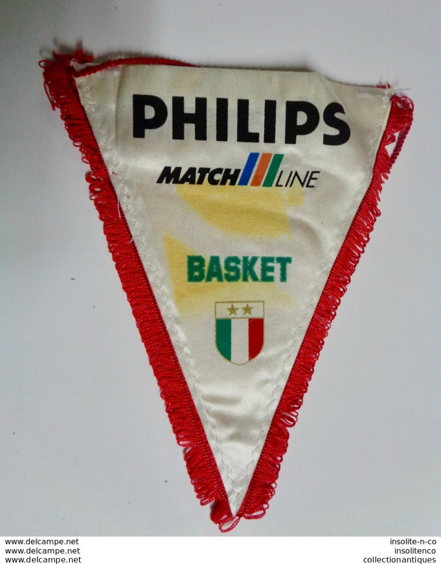 Fanion Basketball Italie Pallacanestro Olimpia Milano Pub Philips Matchline - Apparel, Souvenirs & Other