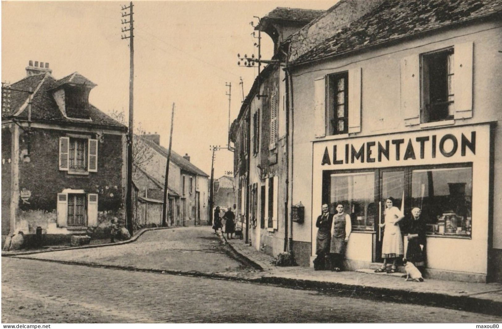 SAINT-NOM-LA-BRETECHE  -  Rue Du Val Martin - St. Nom La Breteche