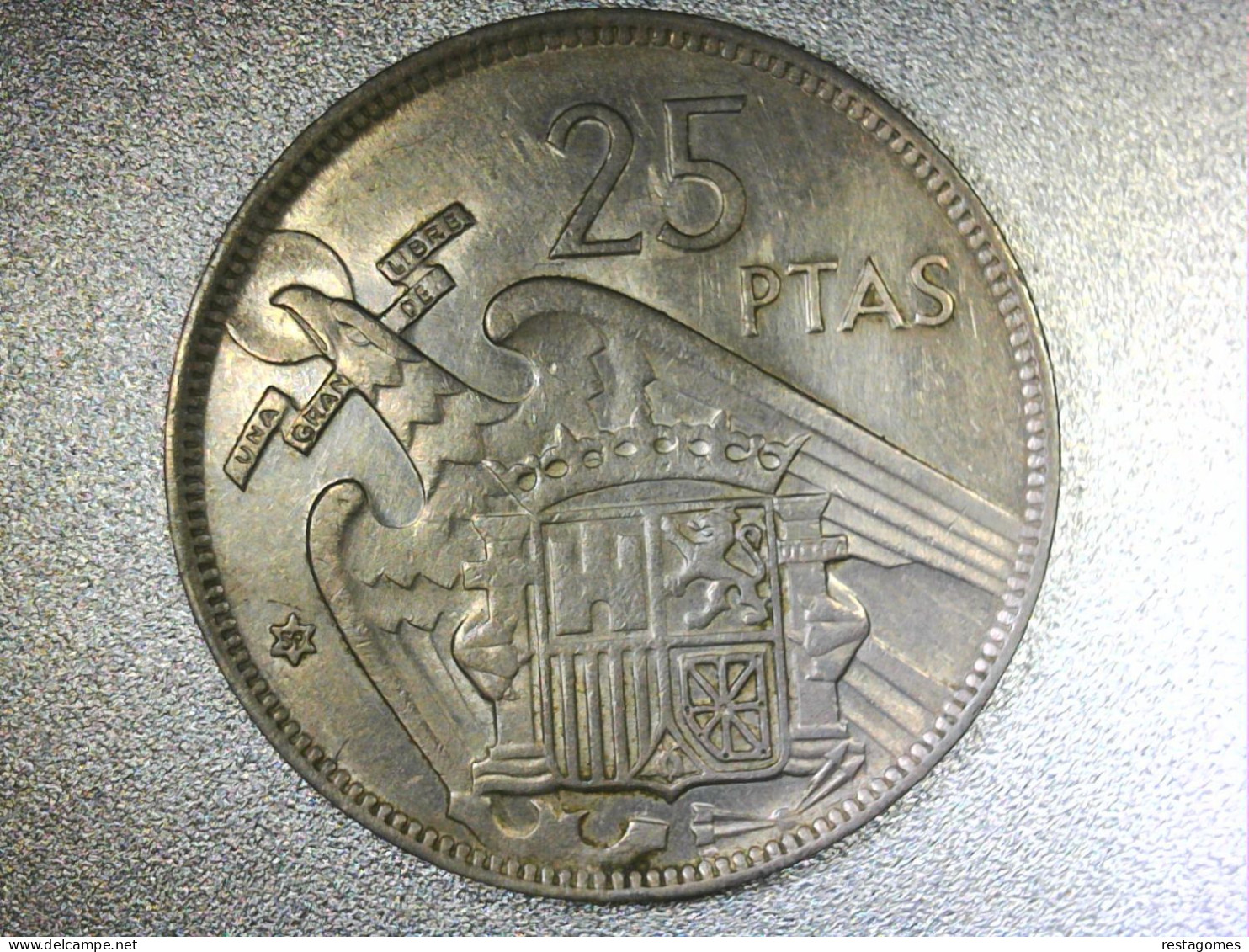 Espagne, 25 Pesetas, 1957 *59 - 25 Pesetas