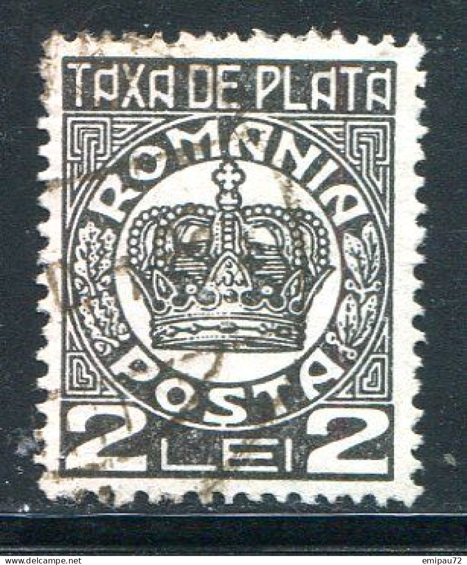 ROUMANIE- Taxe Y&T N°92- Oblitéré - Postage Due