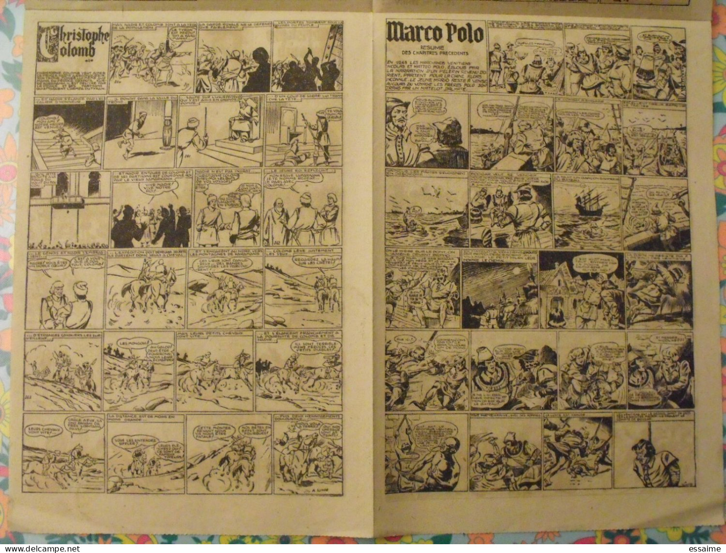 5 Numéros De L'Audacieux N° 27 à 31 De 1942. Monte-cristo, Le Roi Du Far-west, Christophe Colomb. A Redécouvrir - Autres & Non Classés