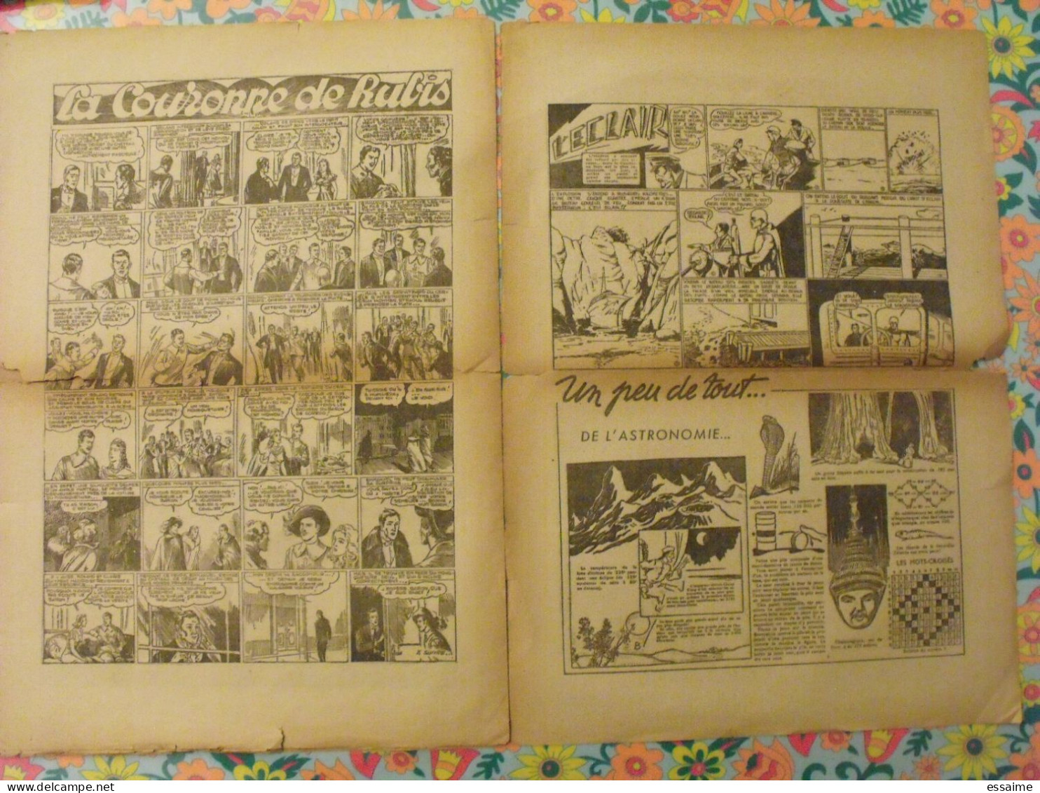 5 Numéros De L'Audacieux De 1941-42. Le Corsaire De La Mort, Le Roi Du Far-west, Christophe Colomb. A Redécouvrir - Autres & Non Classés