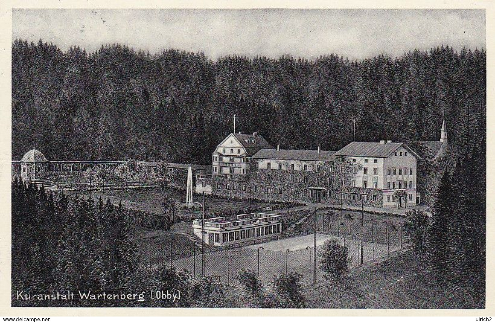 AK Kuranstalt Wartenberg - Oberbayern - 1939  (65945) - Erding