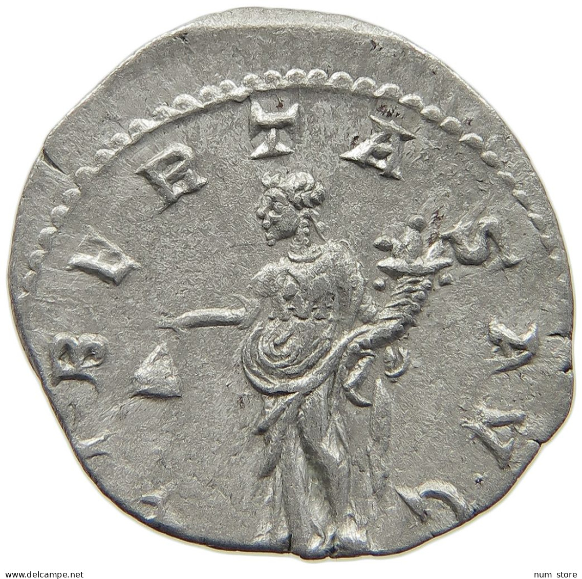 ROME EMPIRE DENAR  SEVERUS ALEXANDER, 222-235 LIBERTAS AVG #MA 021606 - Les Sévères (193 à 235)