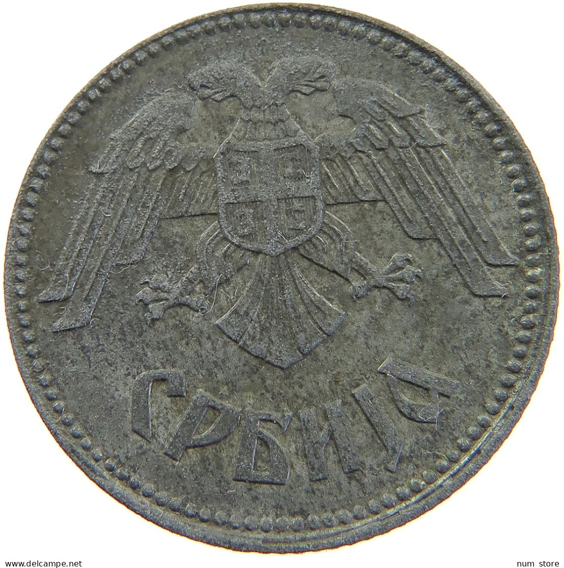 SERBIA 10 DINARA 1943  #MA 102802 - Serbien