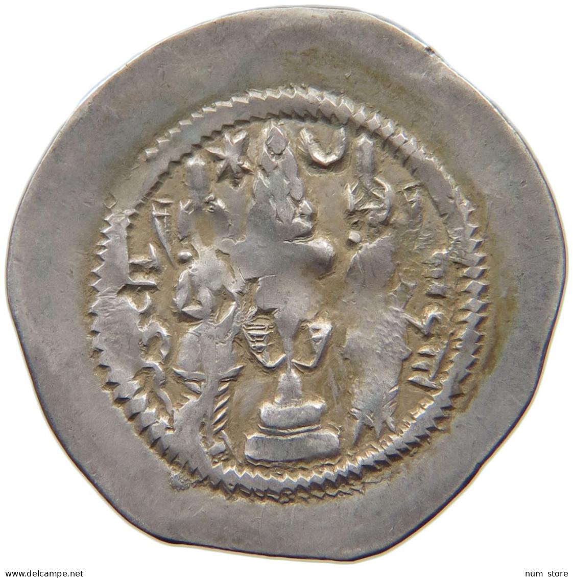 SASANIAN EMPIRE DRACHM O.J. SASANIAN KINGDOM AR DRACHM #MA 003571 - Oriental