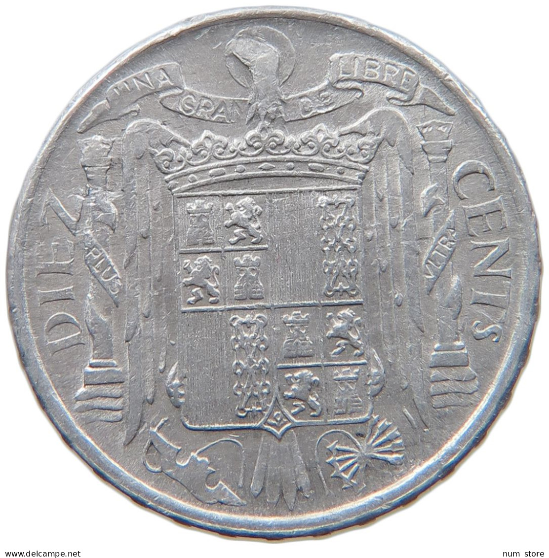 SPAIN 10 CENTIMOS 1953  #MA 065675 - 10 Céntimos