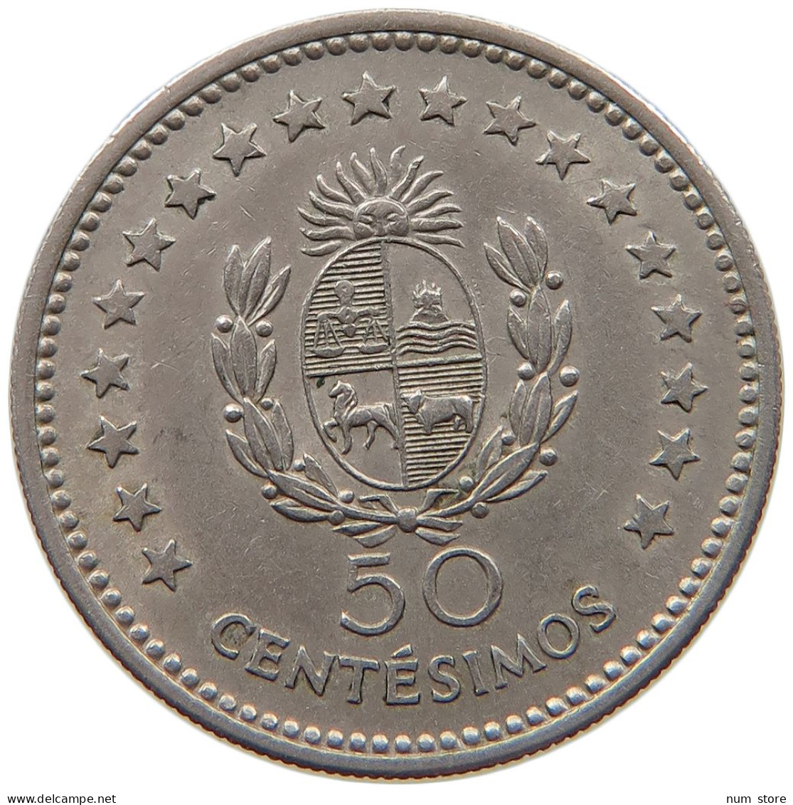 URUGUAY 50 CENTESIMOS 1960  #MA 067123 - Uruguay