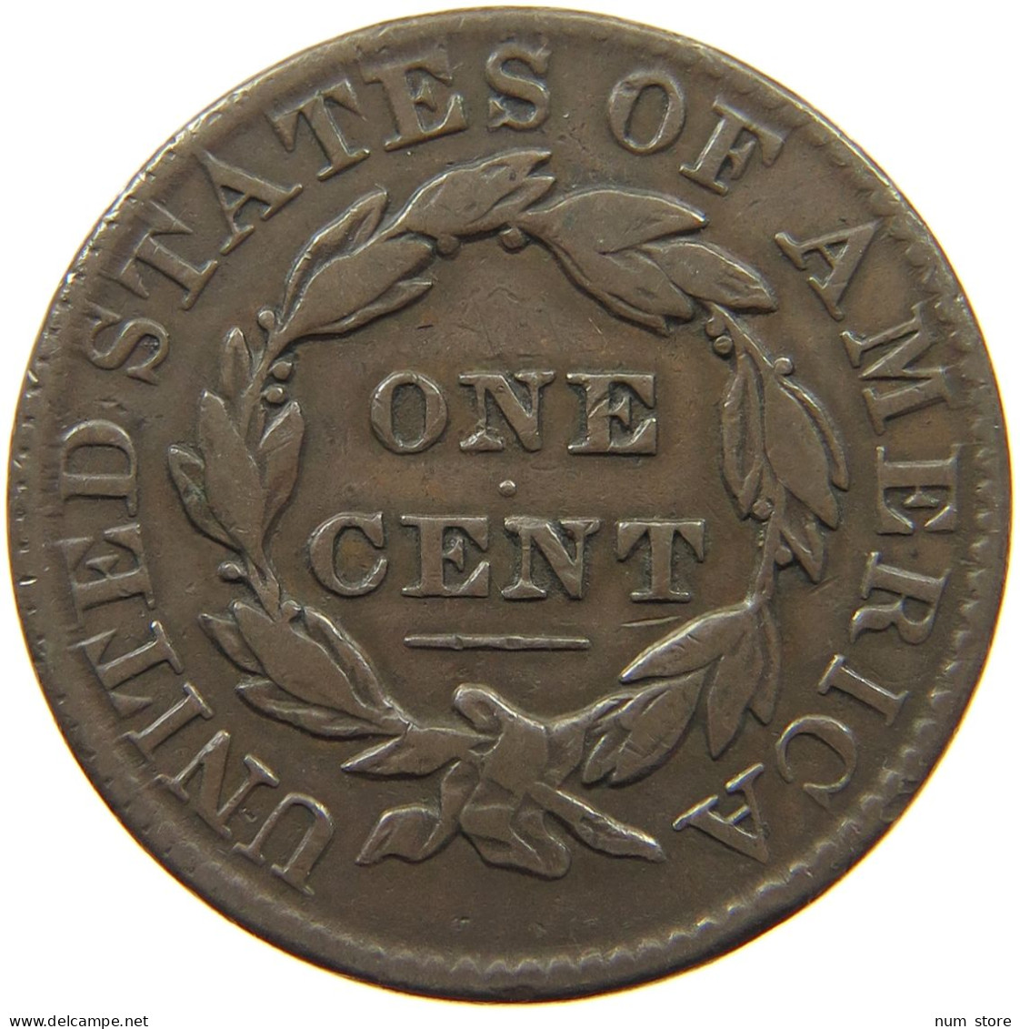 UNITED STATES OF AMERICA CENT 1831  #MA 004680 - 1816-1839: Coronet Head (Testa Coronata