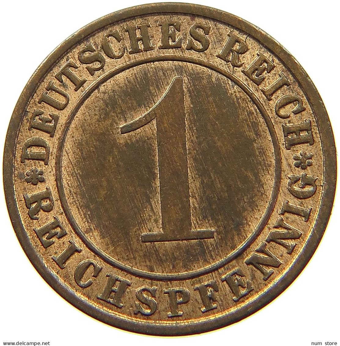 WEIMARER REPUBLIK REICHSPFENNIG 1931 A  #MA 100186 - 1 Rentenpfennig & 1 Reichspfennig