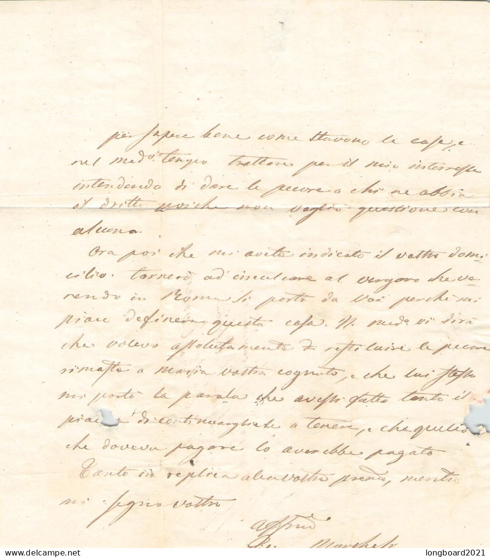 VATICAN - LETTER 1870 Mi 15 / 1292 - Papal States