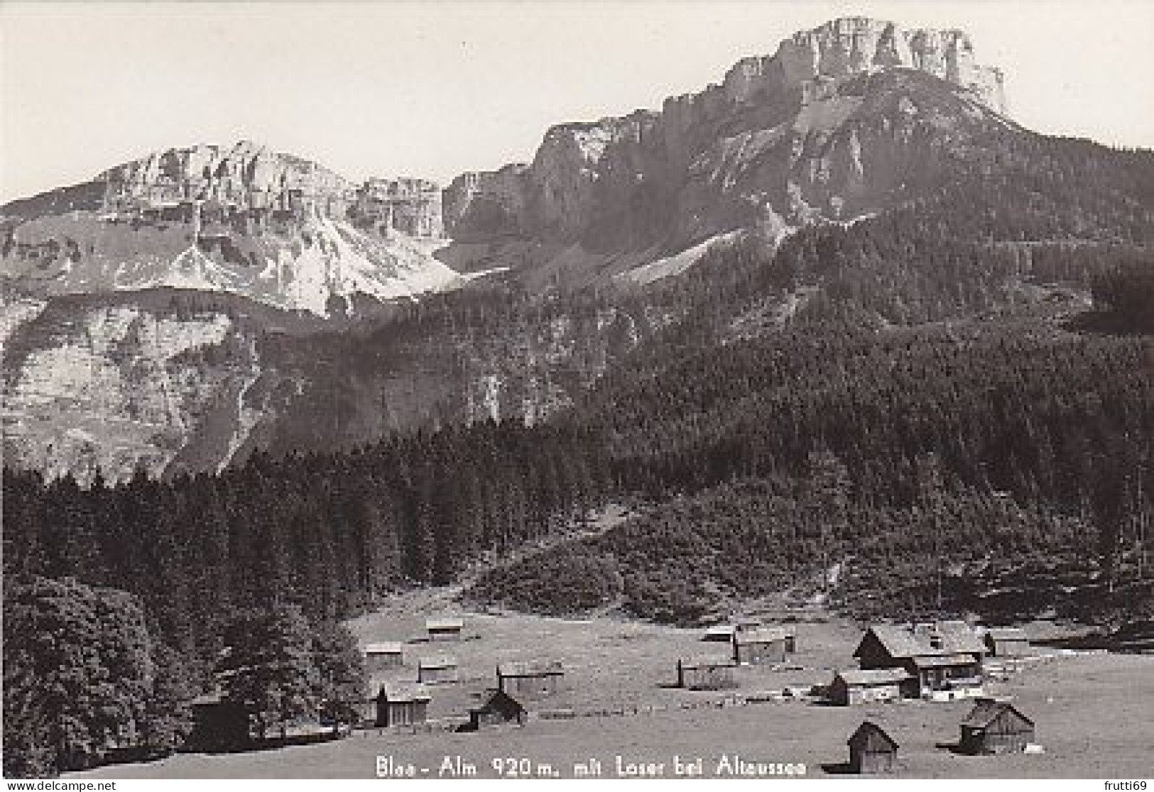 AK 180764 AUSTRIA - Blaa-Alm Mit Loser Bei Altaussee - Ausserland