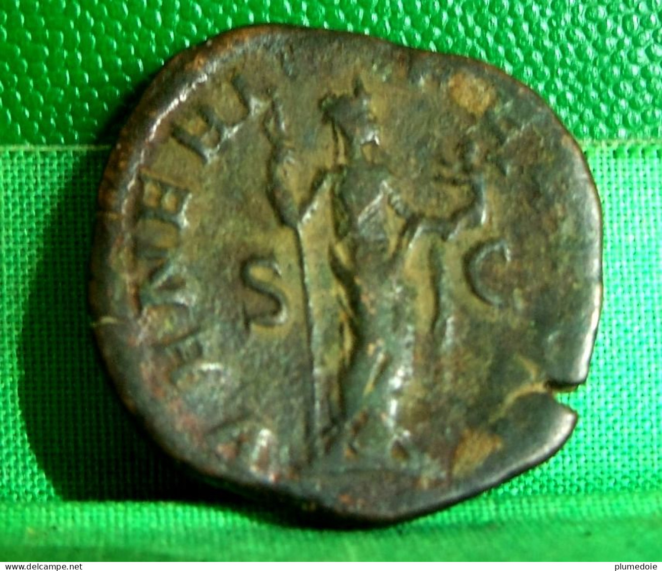 SESTERCE JULIA MAMEE , Vénus, Cupidon   BELLE ROMAINE Vers 224 , ROMAN COIN  JULIA MAMAEA - The Severans (193 AD To 235 AD)