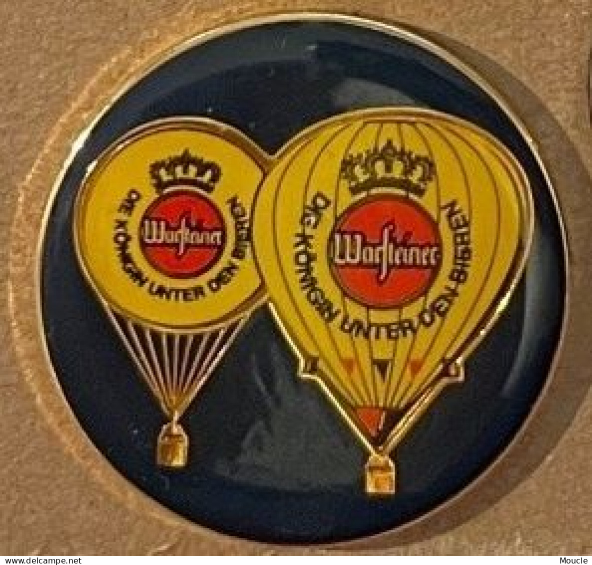 MONTGOLFIERES - BALLONS - BALLOON - BALLON - DOUBLES - WARSTEINER - BIERE - BEER -BIER -    (33) - Airships