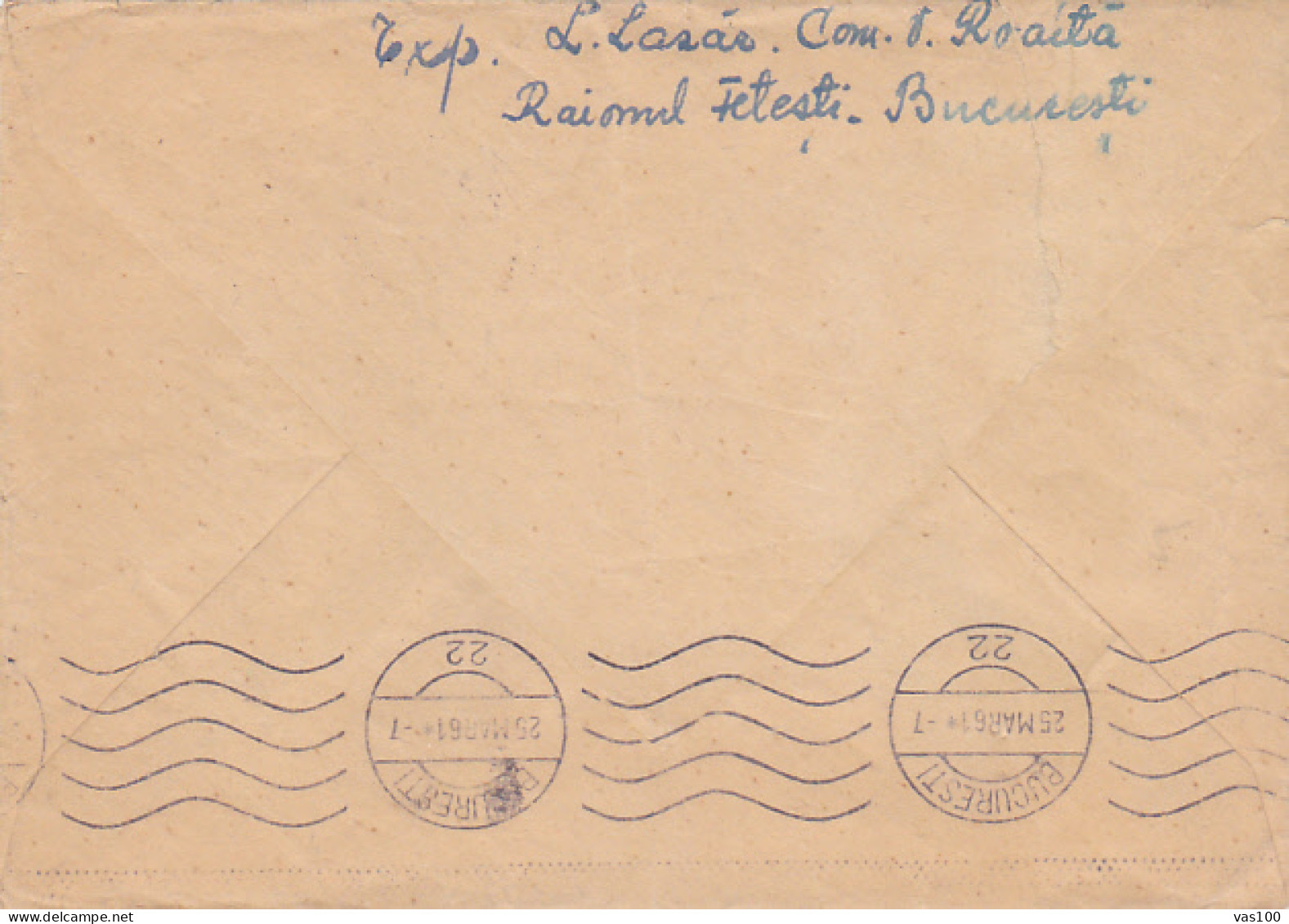 SPACE, COSMOS, SPUTNIK IV, STAMP ON COVER, 1961, ROMANIA - Storia Postale