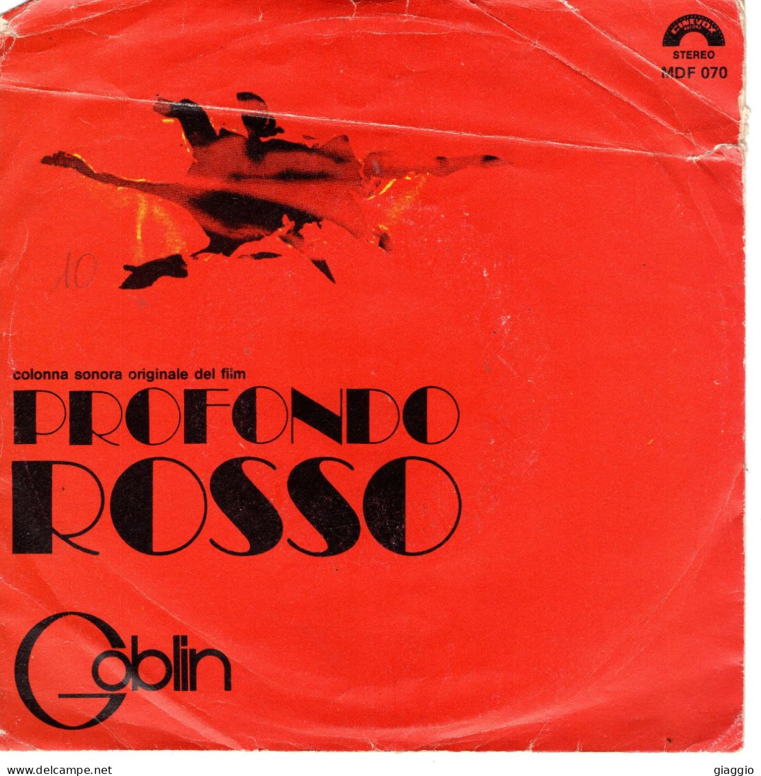 °°° 347) 45 GIRI - DAL FILM PROFONDO ROSSO - GOBLIN °°° - Filmmusik