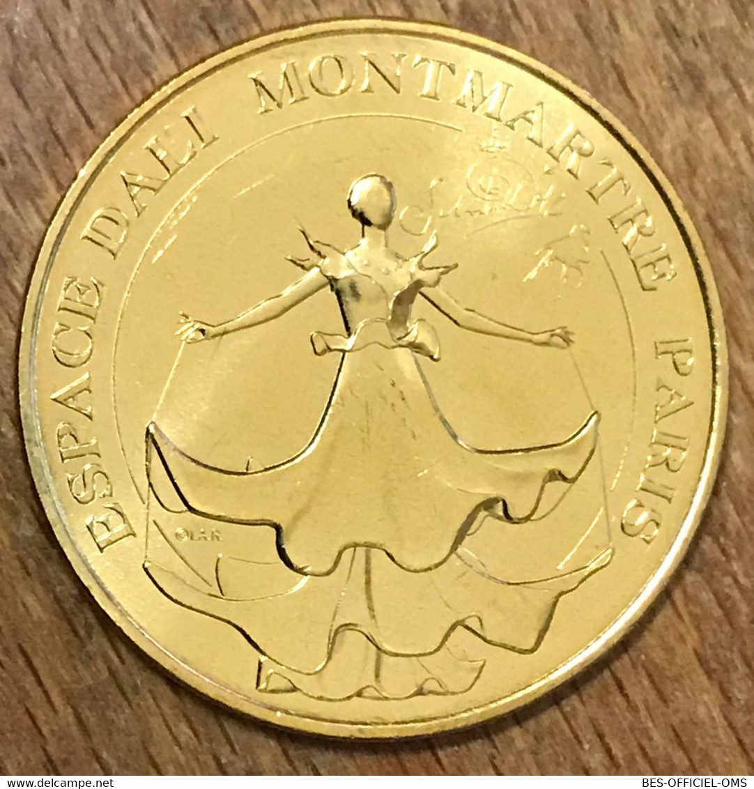 75018 PARIS DALI LA DANSEUSE ESPACE MONTMARTRE MDP 2014 MÉDAILLE MONNAIE DE PARIS JETON TOURISTIQUE MEDALS COINS TOKENS - 2014