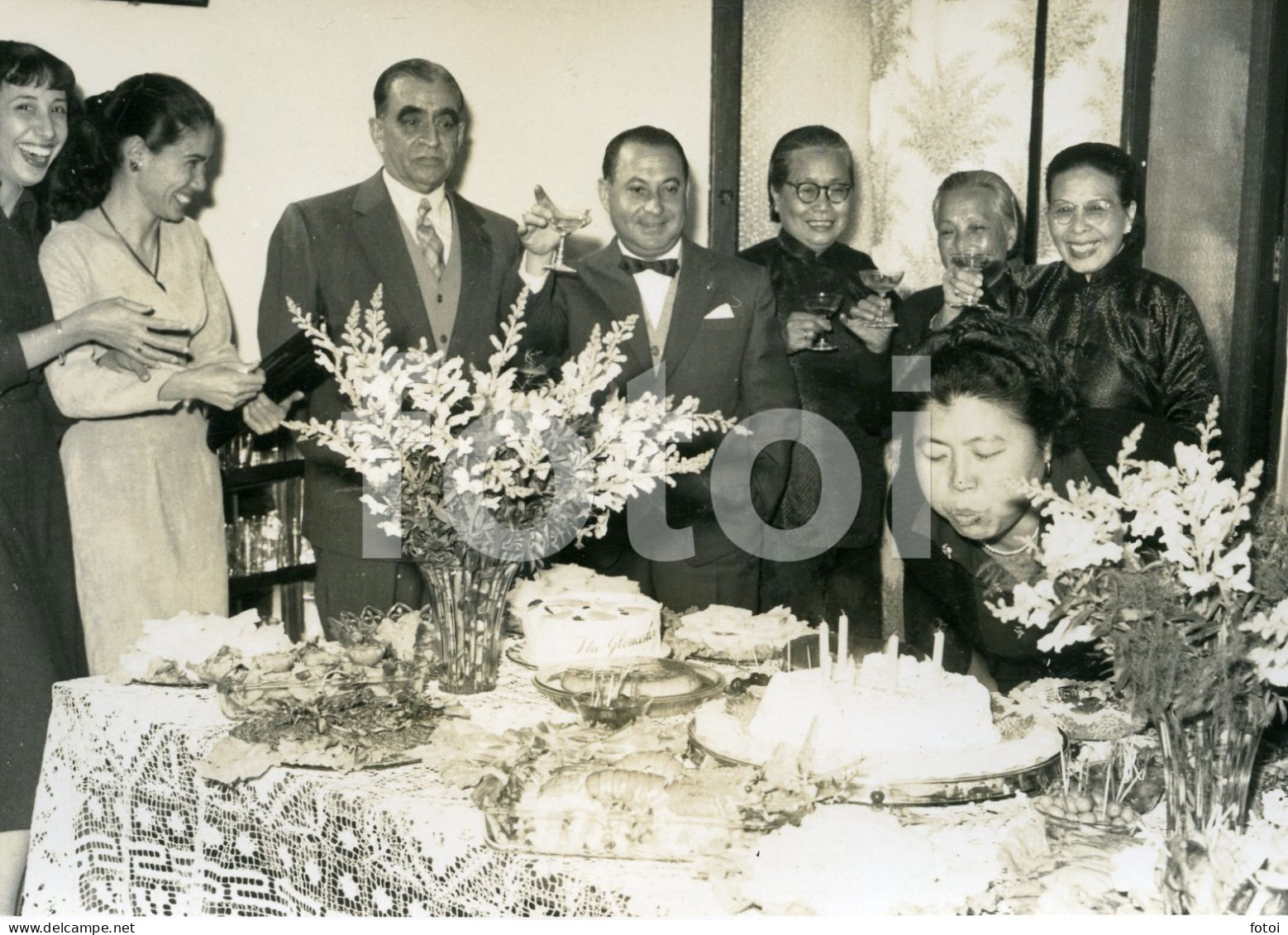 1958 ORIGINAL AMATEUR PHOTO FOTO ANIVERSARY MACAU MACAO CHINA - Macau