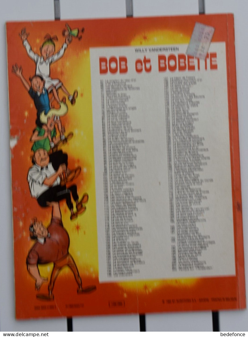 Bob Et Bobette - 202 - Panique Sur L'"Amsterdam" - Willy Vandersteen - EO - Bob Et Bobette