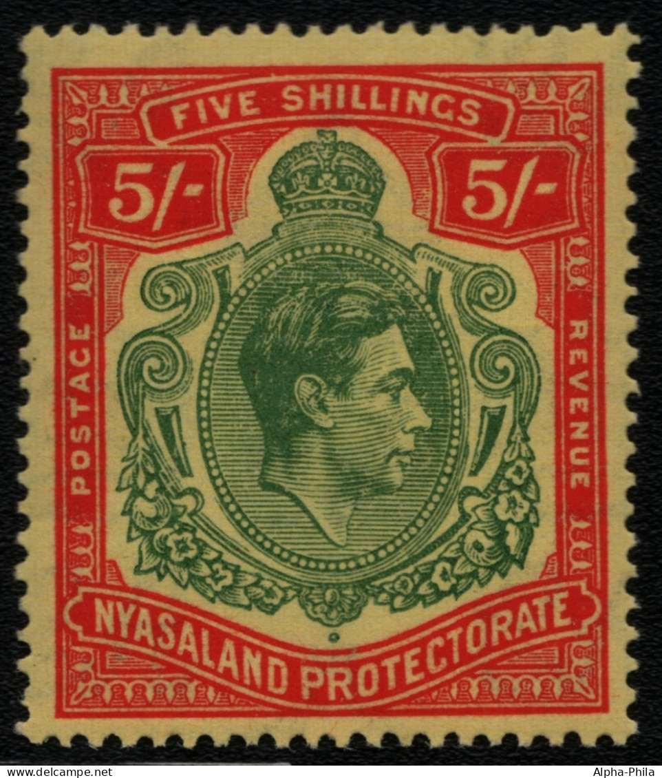 Nyassaland 1938 - Mi-Nr. 67 ** - MNH - Freimarken / Definitives (I) - Nyassaland (1907-1953)