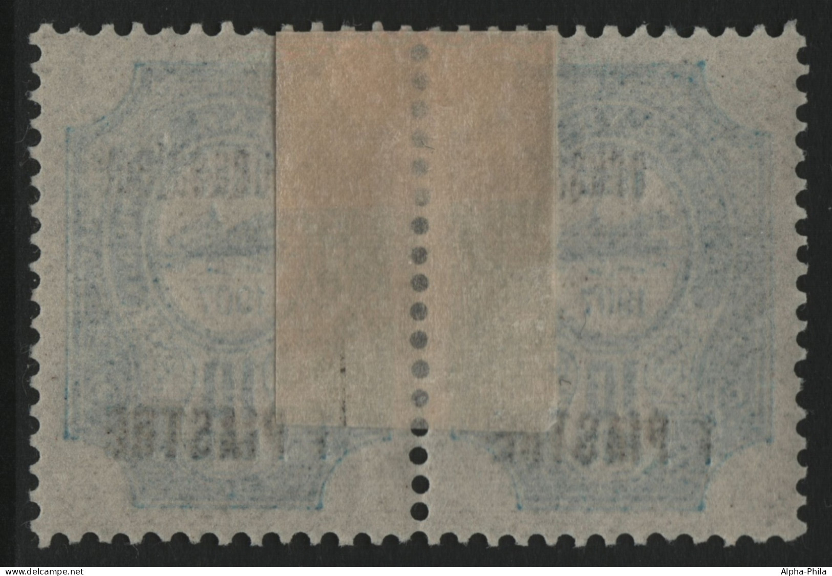 Russia / Levante 1909 - Mi-Nr. 42 V A * - MH - ERROR "erusalem" - Turkish Empire