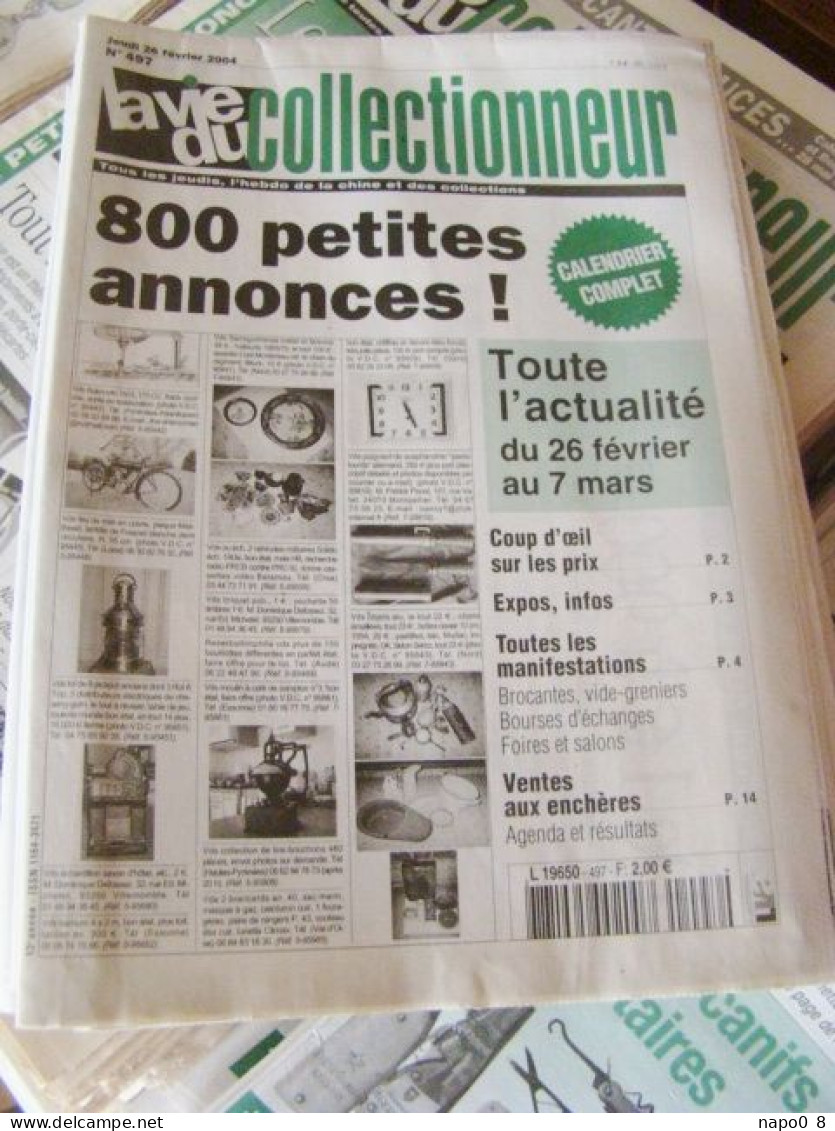 lot de 250 numéros du magazine " la vie du collectionneur " (années 1991- 1998 )