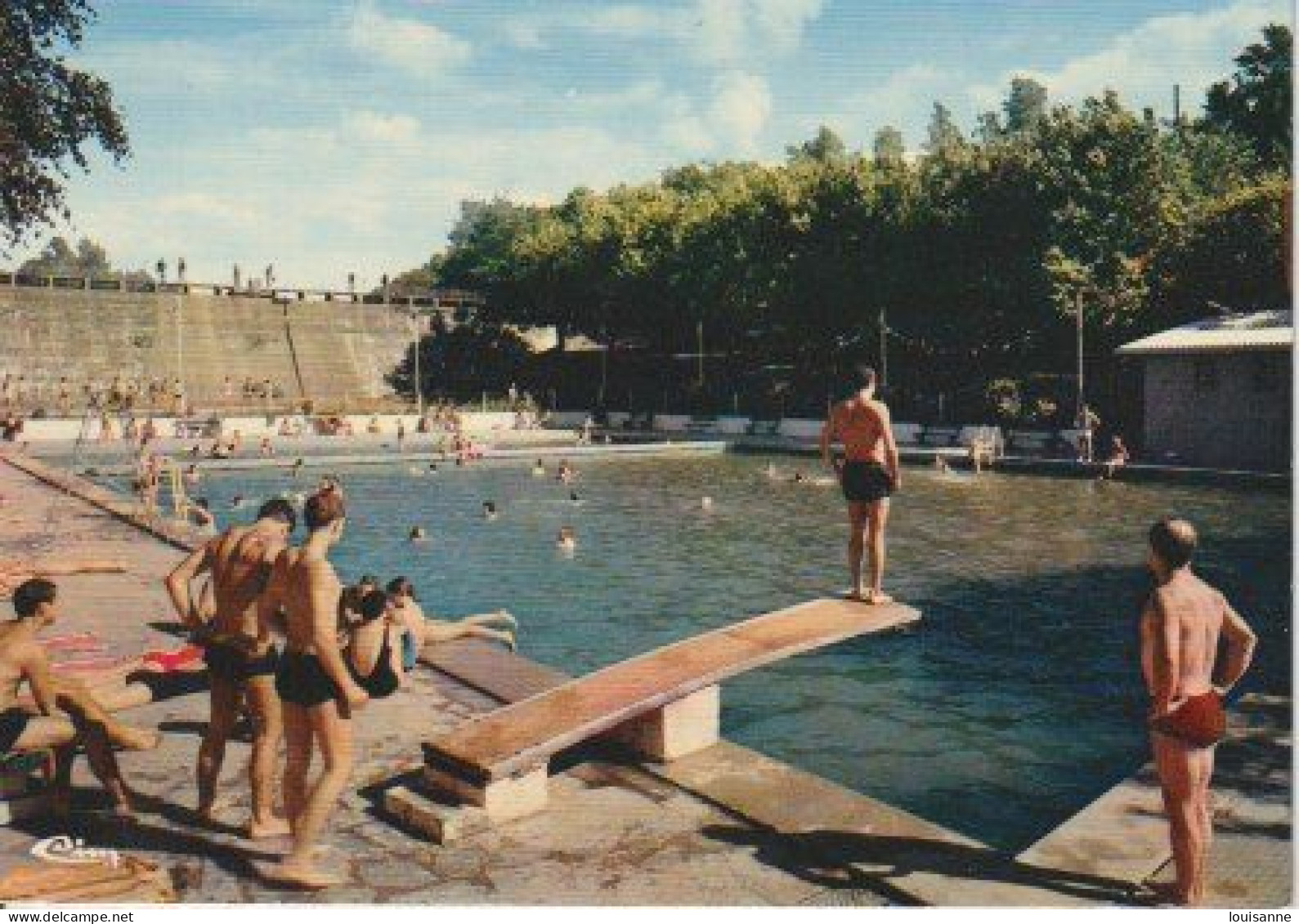 MONTREDON - LABESSONNE  (81 )  LA PISCINE  -  C P M  ( 23 / 11 / 63  ) - Montredon Labessonie