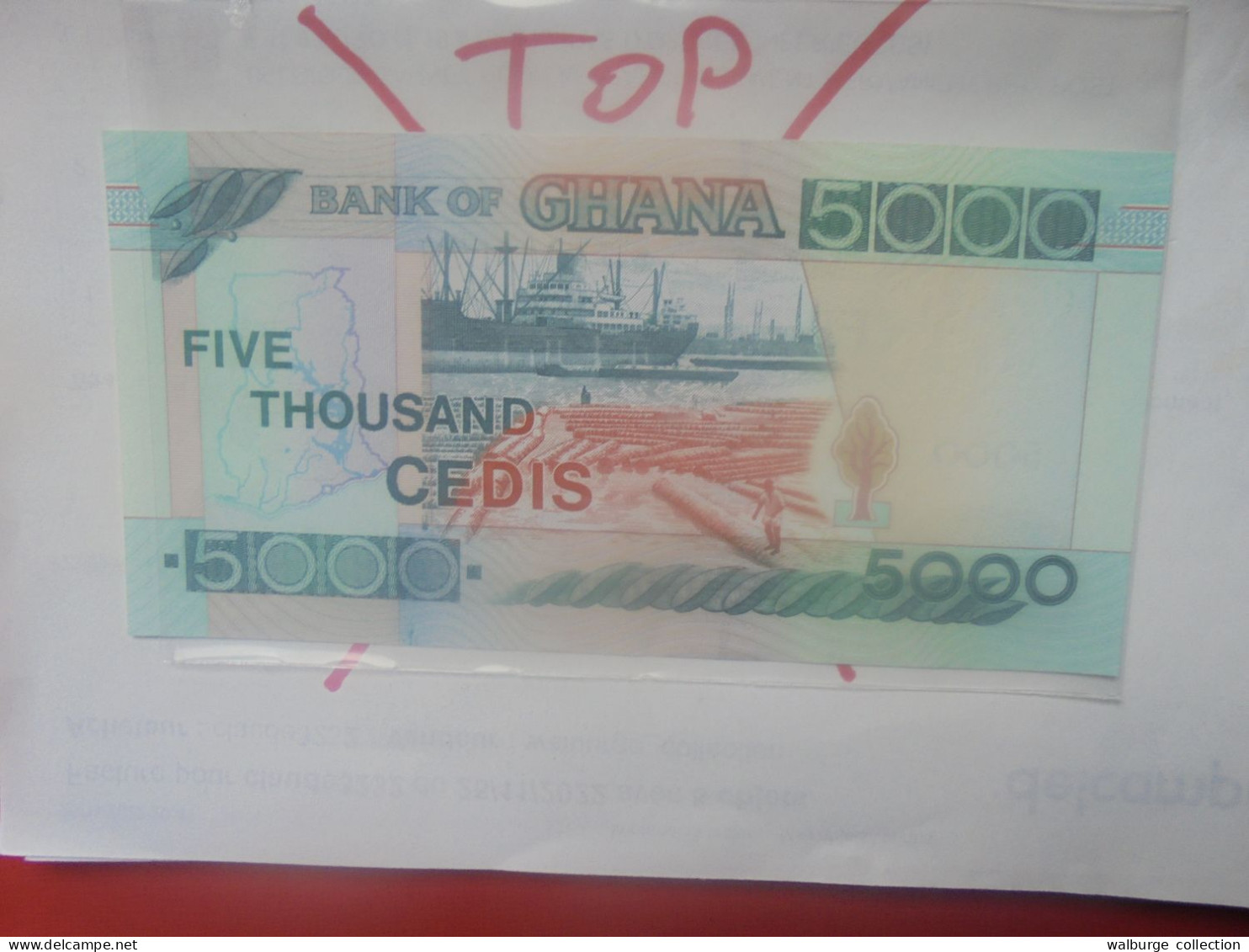 GHANA 5000 CEDIS 2002 Neuf (B.31) - Ghana