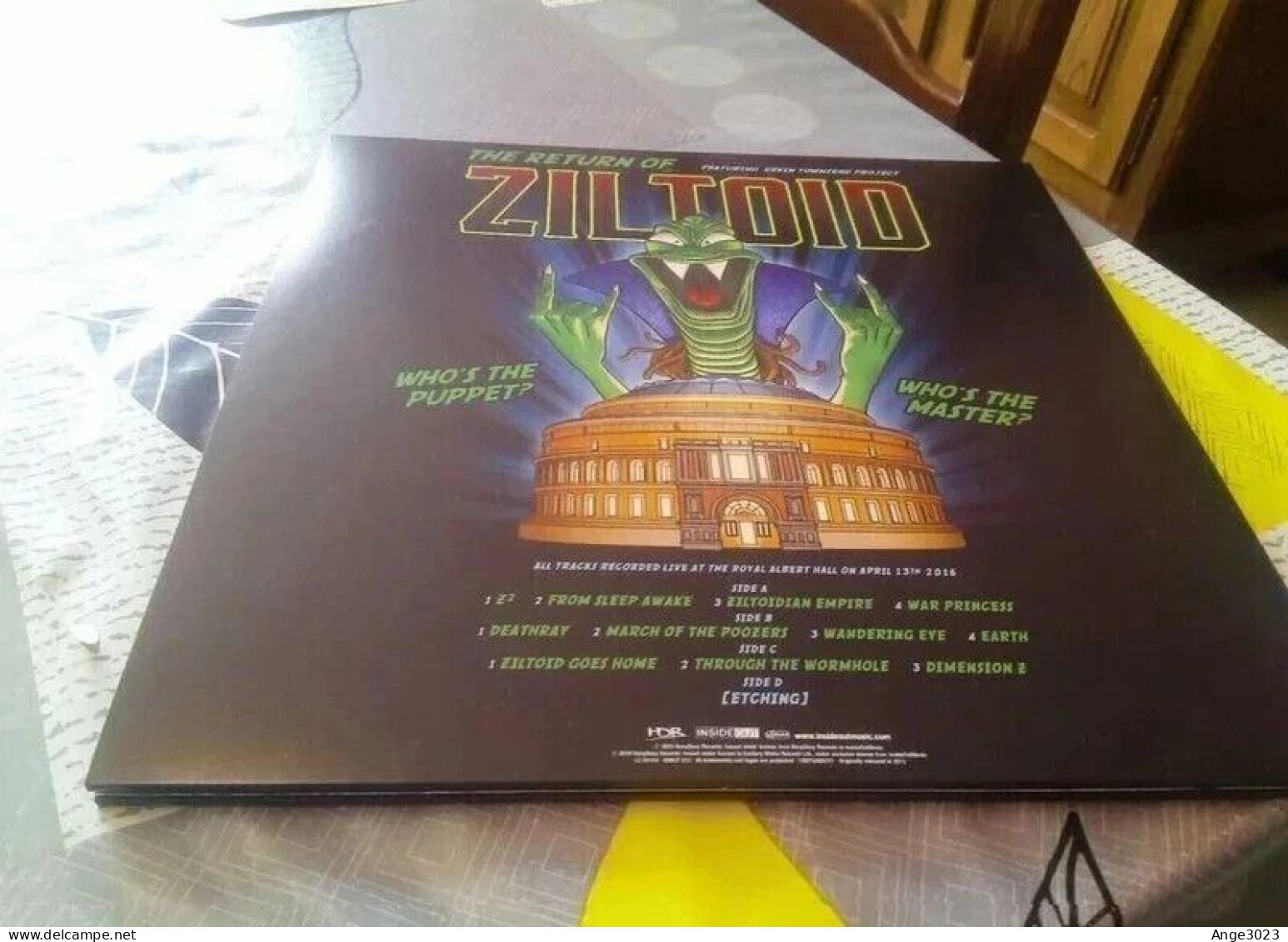DEVIN TOWNSEND PROJECT "Ziltoid Live At The Royal Albert Hall" - Hard Rock & Metal