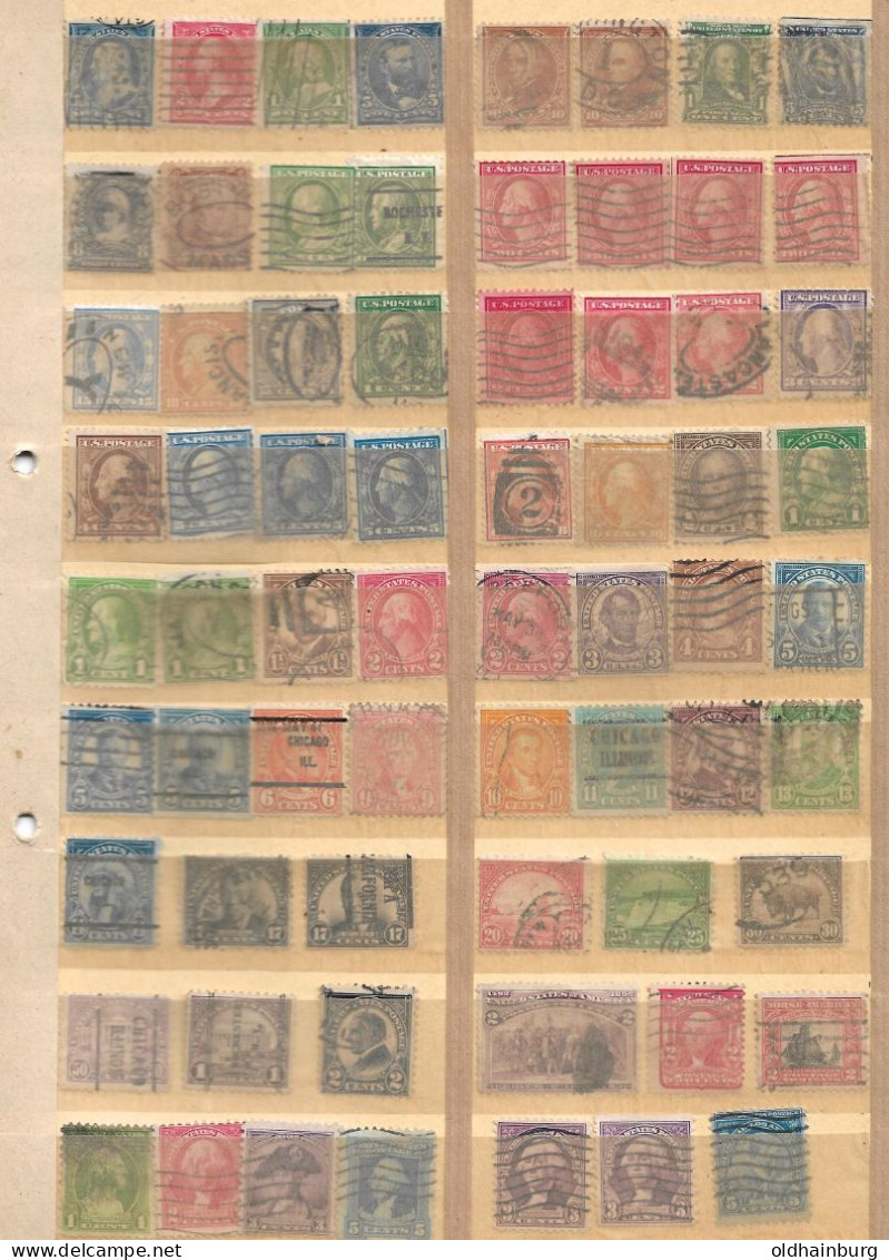 3255k: 4 Steckkarten USA- Alt Gestempelt, See 4 Scans - Collections