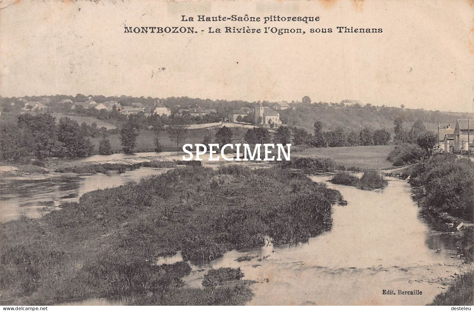 La Rivière L'Ognon Sous Thienans - Montbozon - Montbozon
