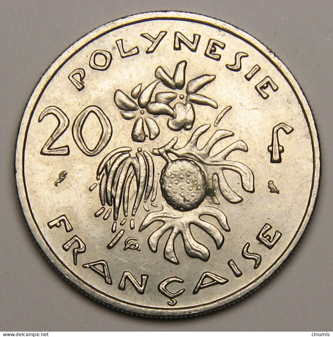 Polynésie Française, 20 Francs République Française, IEOM, 1972 - Frans-Polynesië