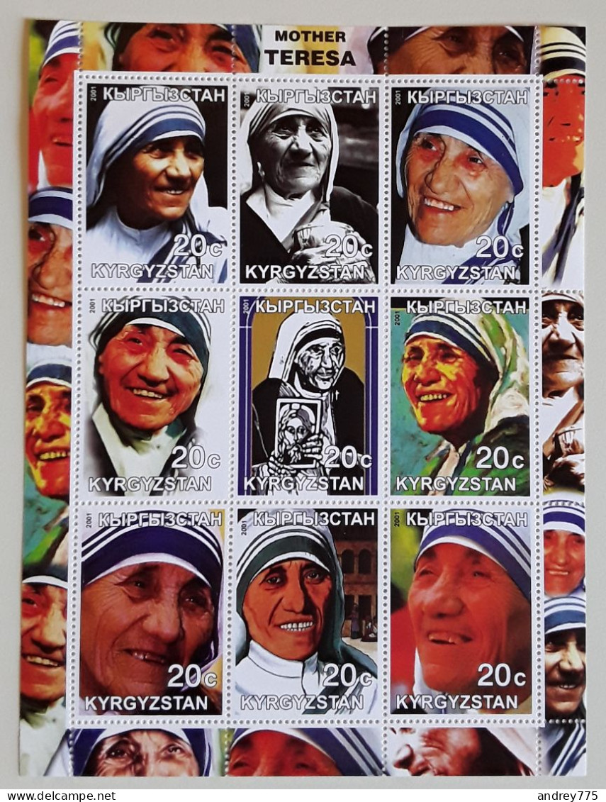 Foglietto Francobolli  -  Mother Teresa - Madre Teresa