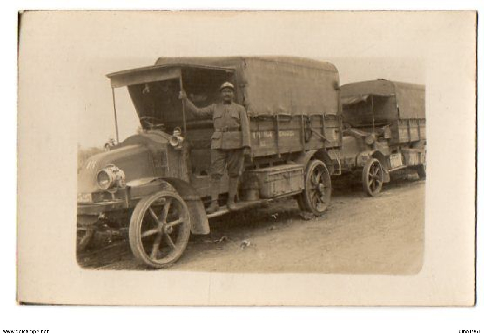 CPA 3484  - MILITARIA - Carte Photo Militaire - Gros Plan Camion Militaire - Materiaal