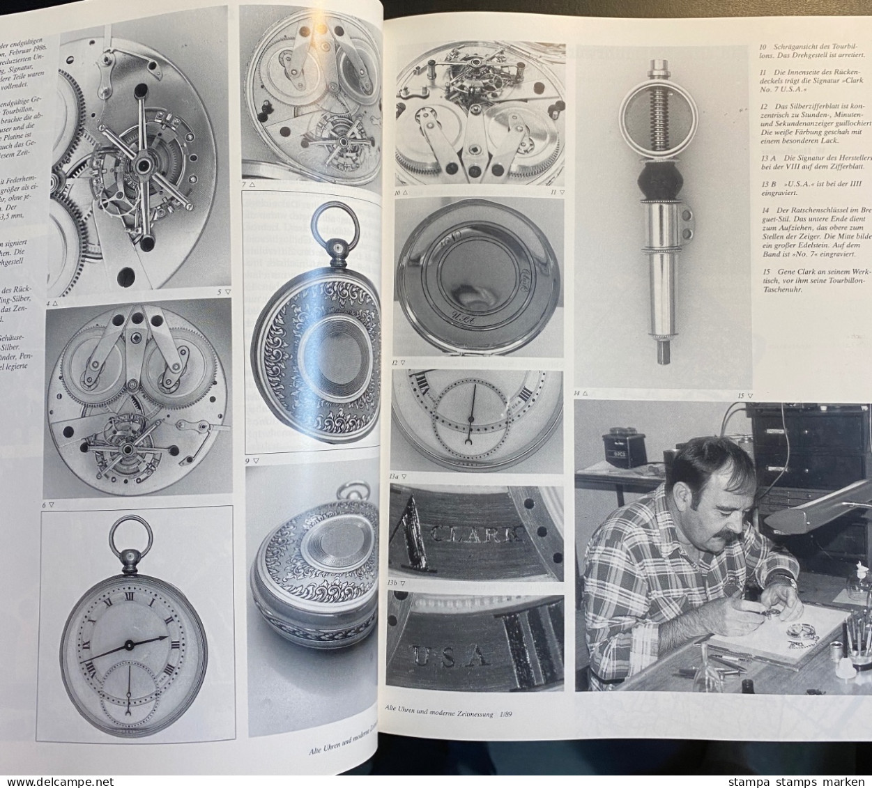 Zeitschrift Alte Uhren Und Moderne Zeitmessung Heft 1/1989 Mit 90 Seiten, Hervorragende Artikel Zum Thema Uhren - Ocio & Colecciones
