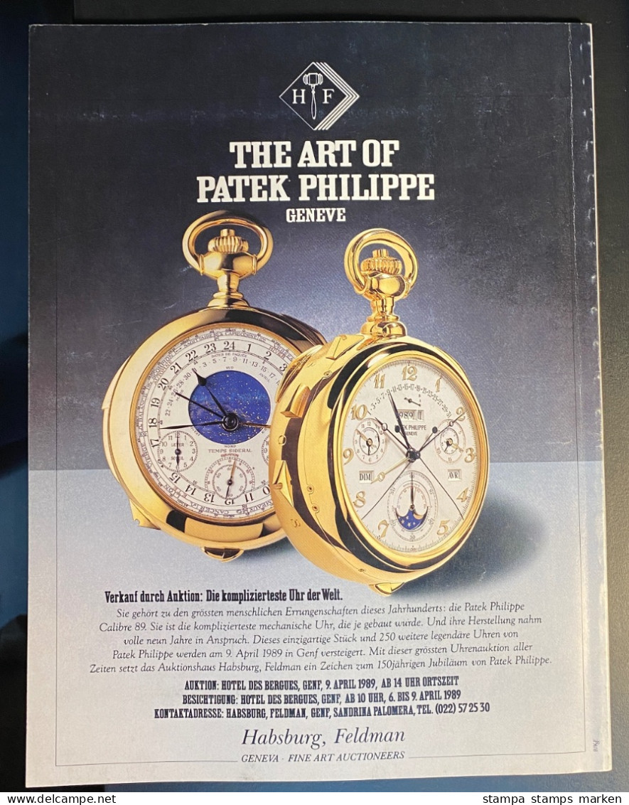 Zeitschrift Alte Uhren und moderne Zeitmessung Heft 1/1989 mit 90 Seiten, Hervorragende Artikel zum Thema Uhren