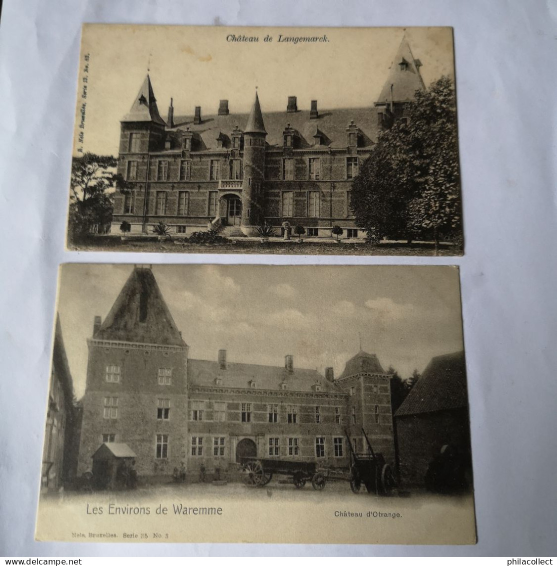 Collectie Belgie - Belgique 43 x Chateau - Kasteel ca 1900