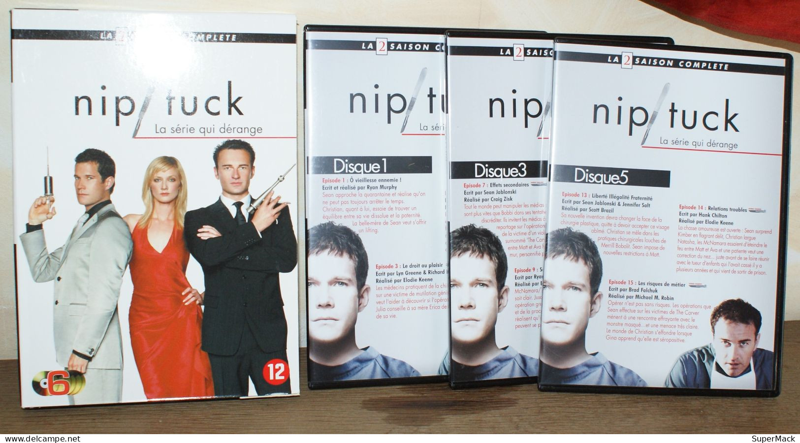 Série TV NIP TUCK Saison 2 En 6 DVD - TV Shows & Series