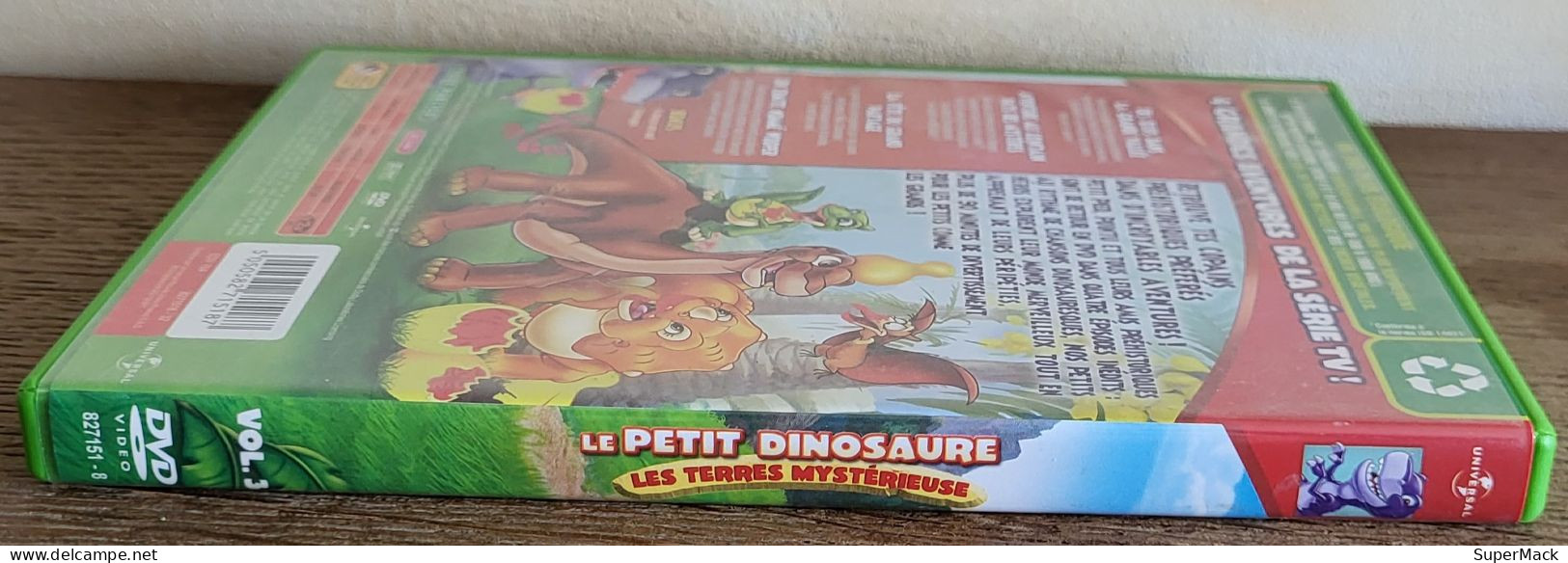 DVD Le Petit Dinosaure - Vol. 3: Les Terres Mystérieuses - Animatie