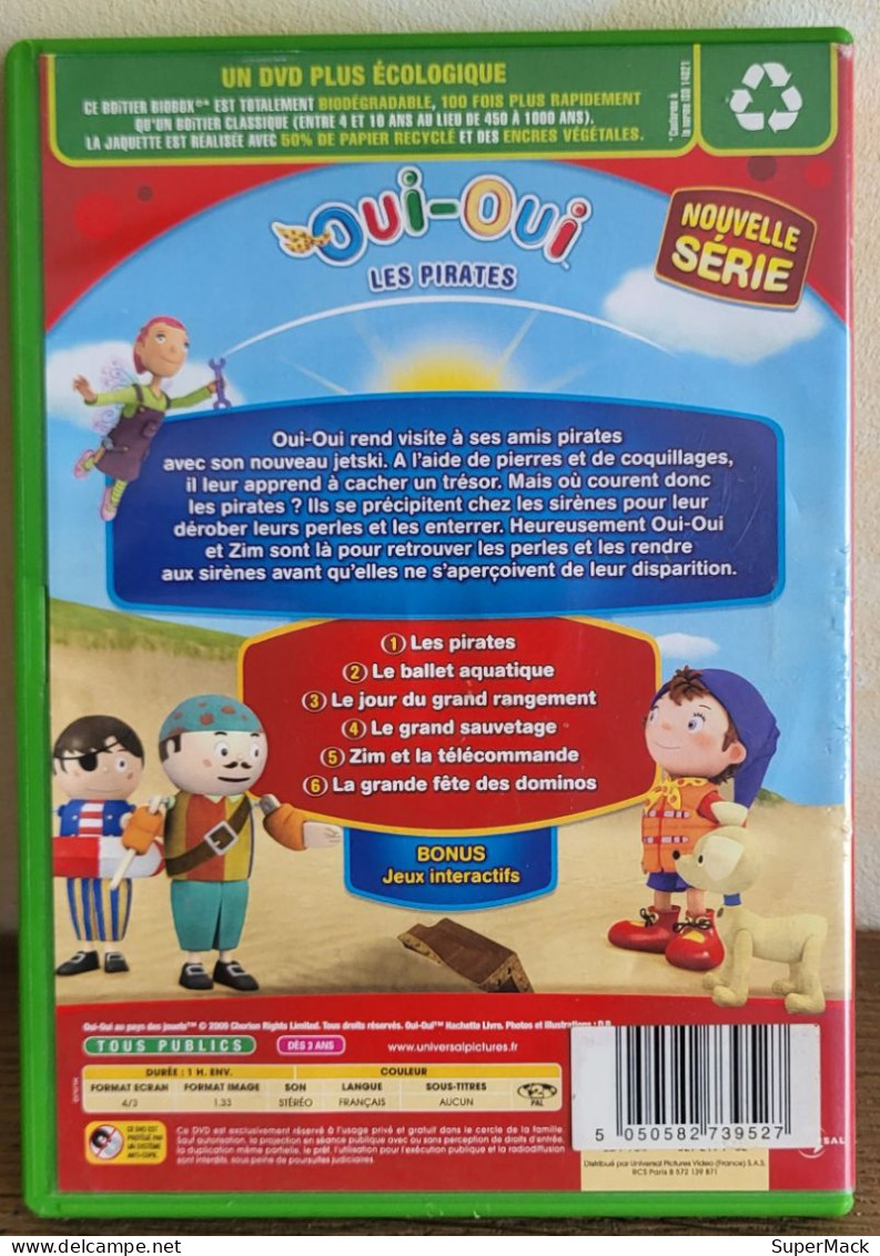 DVD OUI-OUI - Vol. 2: Les Pirates - Cartoons