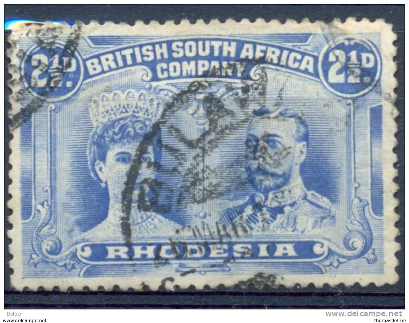 LX863: BRITISH SOUTH AFRICA  COMPAGNY - RHODESIA : Y.&T.N° 24 - Other & Unclassified