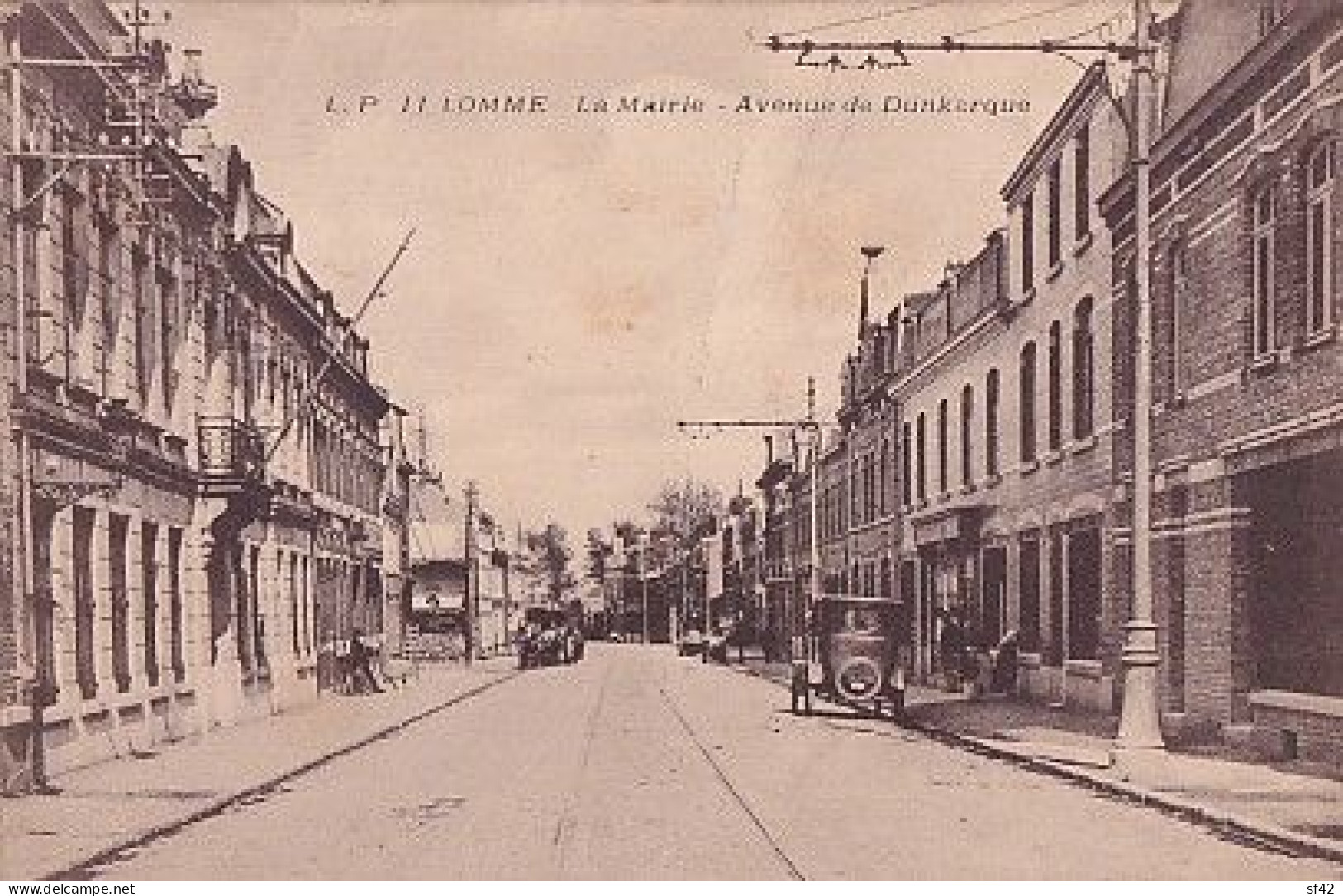 LOMME               LA MAIRIE. AVENUE DE DUNKERQUE - Lomme