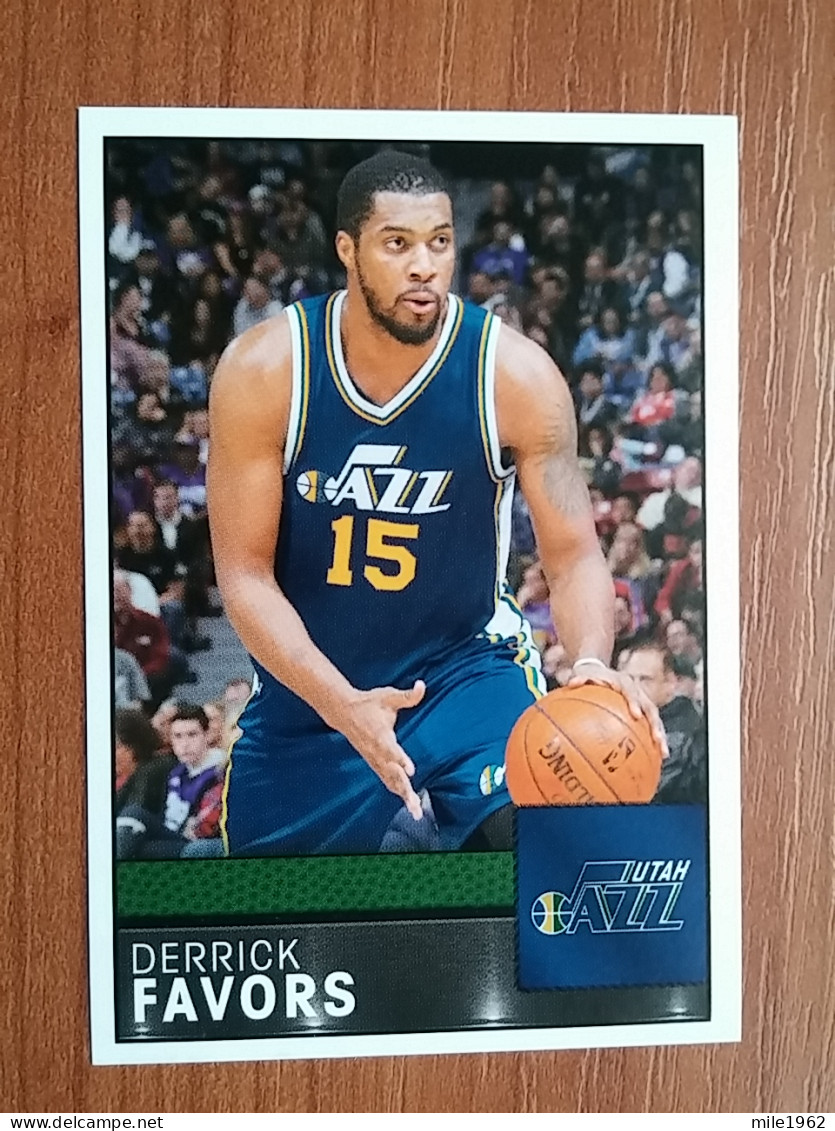 ST 42 - NBA Basketball 2016-2017, Sticker, Autocollant, PANINI, No 299 Derrick Favors Utah Jazz - Bücher