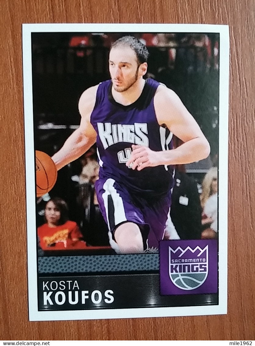 ST 43 - NBA Basketball 2016-2017, Sticker, Autocollant, PANINI, No 362 Kosta Koufos Sacramento Kings - Bücher