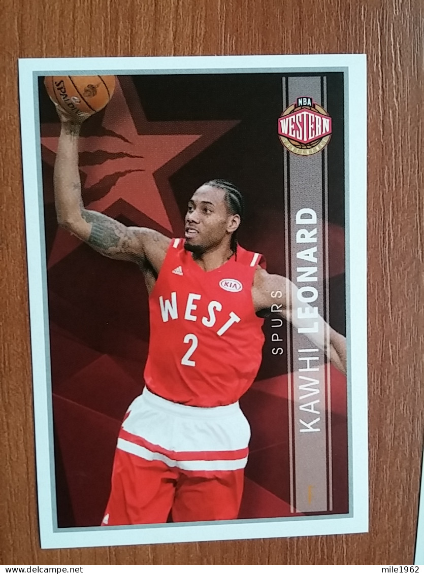 ST 43 - NBA Basketball 2016-2017, Sticker, Autocollant, PANINI, No 385 Kawhi Leonard Western Conference - Bücher