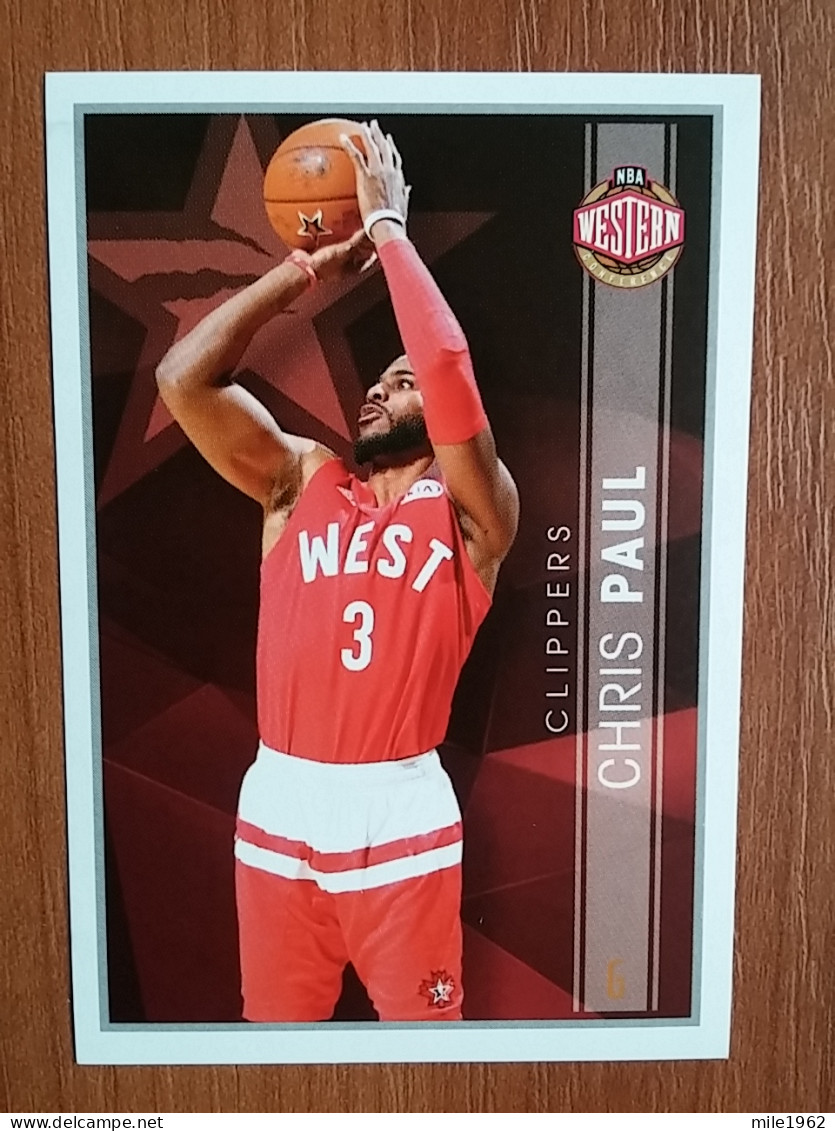 ST 43 - NBA Basketball 2016-2017, Sticker, Autocollant, PANINI, No 386 Chris Paul Western Conference - Libros