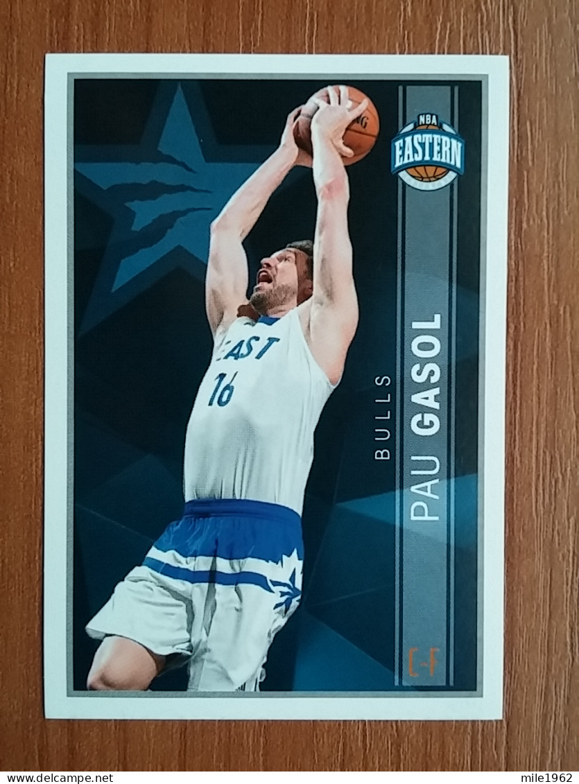 ST 43 - NBA Basketball 2016-2017, Sticker, Autocollant, PANINI, No 392 Pau Gasol Eastern Conference - Books