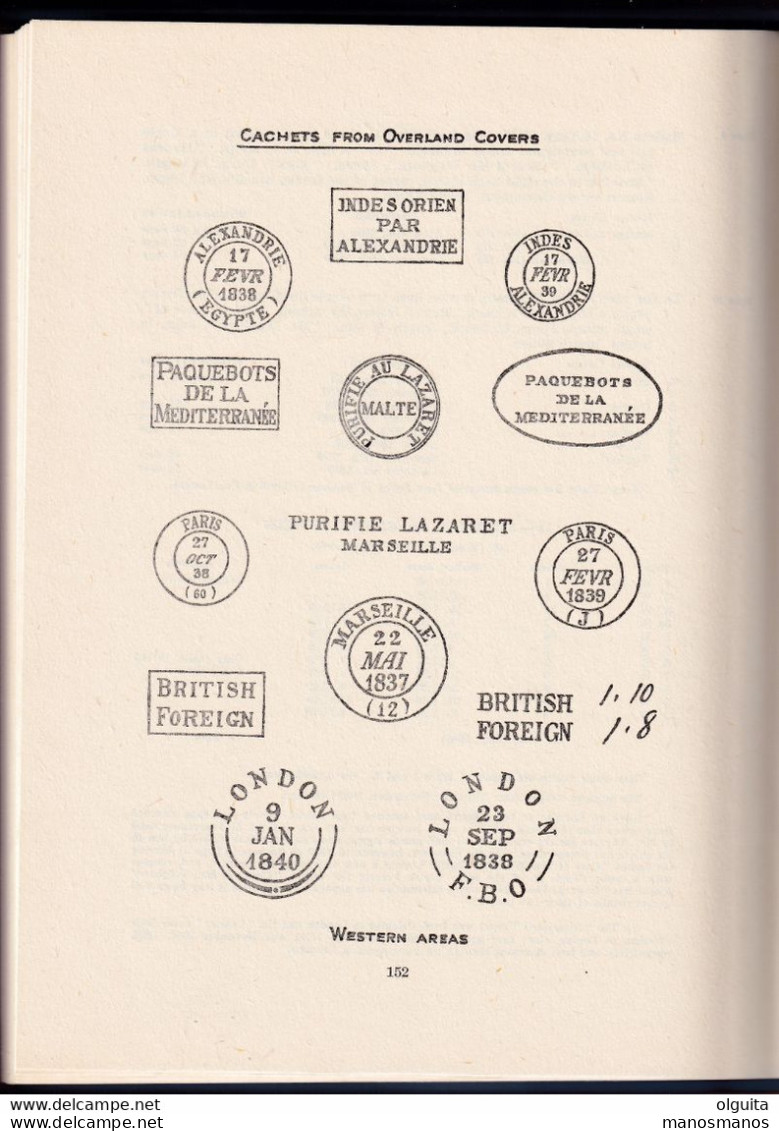 916/35 - LIVRE The Overland Mail (through Persia And Egypt), Par John Sidebottom , 174 P.,1948 , TB Etat - Philatelie Und Postgeschichte